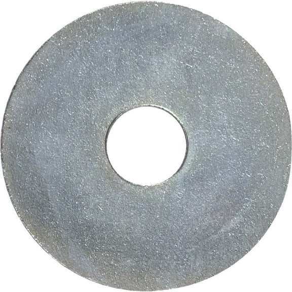 Hillman Fender Washer Box - Zinc Plated Steel - 100 Count, 4" Diameter, Smooth Finish