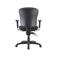 thumbnail image 4 of Lorell Mid-back Task Chair 26-3/4"x26"x39-1/4"-42" Black 66128, 4 of 15