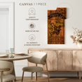 thumbnail image 5 of Elephant Stock Fresh Grapes Wall Sign Wall Art - Wall Signs Canvas Canvas - 15" x 30", 5 of 8
