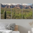 thumbnail image 3 of wall26 - 3 Piece Canvas Wall Art - Saguaros in Sonoran Desert. - Modern Home Art Stretched and Framed Ready to Hang - 16"x24"x3 Panels, 3 of 5