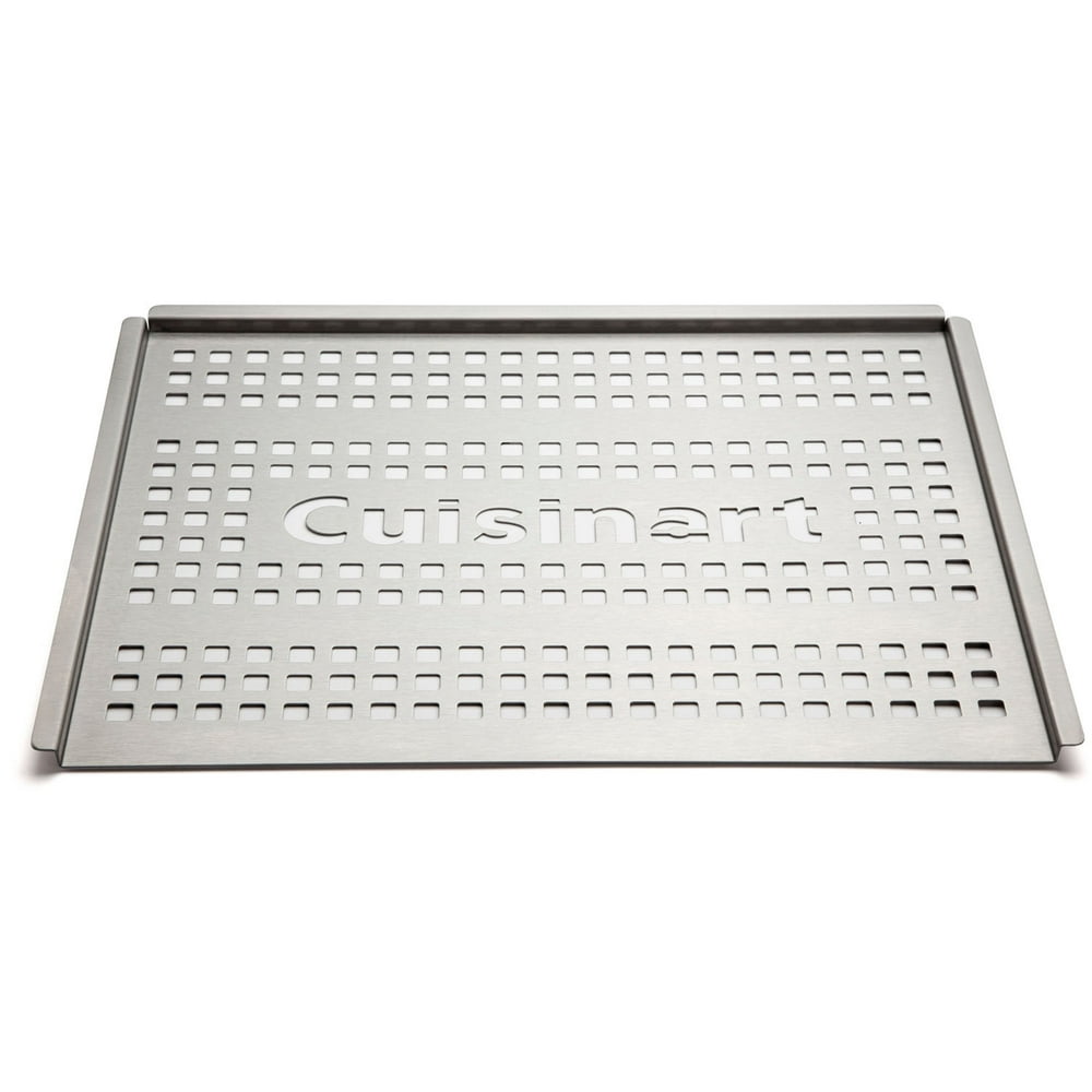 Cuisinart 12" x 16" Stainless Steel Grill Topper - Walmart.com Cuisinart Stainless Steel Grill Topper