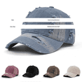 thumbnail image 3 of CYSFASHION Baseball Cap for Women Fashion Accessories Trucker Hat Liftweight Sun Visor Fitness Men's Hats & Caps Light Blue, 3 of 9
