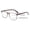 Grey Tortoise, variant on Progressive No-Line Reading Glasses – Zero Power Top | Clear Distance Vision with Bottom Magnification CR23 +2.75