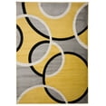 thumbnail image 2 of Rugshop Tapis Contemporain Cercles Abstraits 33 Pouces x 5 Jaune, 2 of 2
