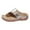 A-Gold59, variant on Women's Slides Slippers Summer With Toe Post Design Massage Insole Slide Sandals Beach And Casual Outings Shoes