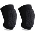 thumbnail image 1 of LoonWear Knee Compression Pads,Basketball Knee Pads with Honeycomb Padding, Breathable and Non-Slip Knee Pads for Volleyball Gym Running Workout Sports, Hex Knee Pads Sleeves for Men and, 1 of 4