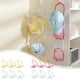 thumbnail image 1 of Set de 6 piezas para sombreros ABS - Organizador colgante sin perforación que ahorra espacio para puertas, armarios y paredes - Almacenamiento con múltiples ganchos para gorras, bufandas, bolsas y, 1 of 7