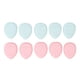 thumbnail image 5 of Finger Powder Puff, Maquillaje de Dedo Puff Delicado 10 piezas para viajes domésticos para mujeres, 5 of 7