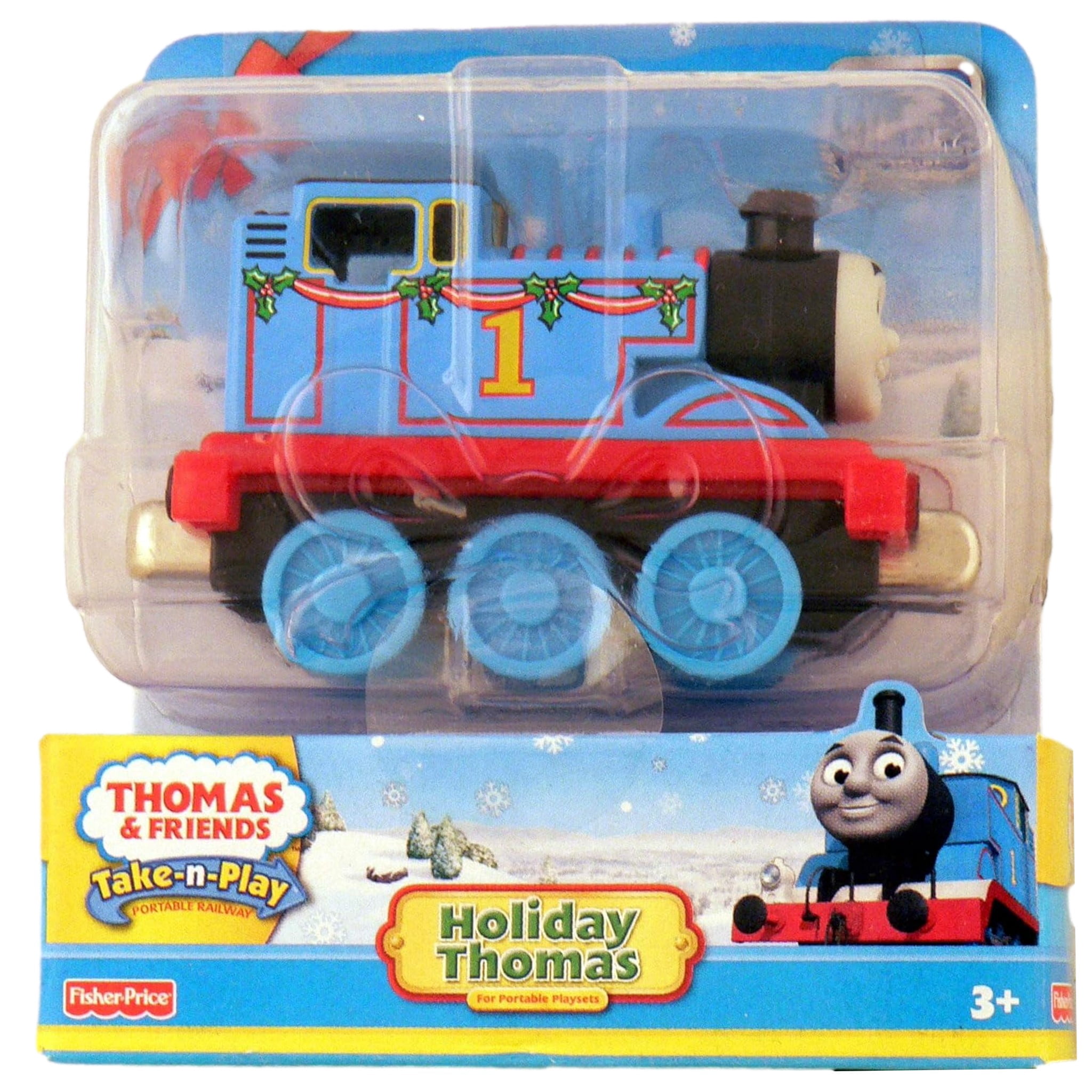 Thomas & Friends Take-n-Play Holiday Thomas Train Engine - Walmart.com