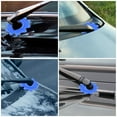 thumbnail image 2 of KAKOWELY 1 Pair Car Wiper Hole Cover Blue PVC With Debris Protection Feature, 2 of 7