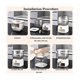 thumbnail image 5 of 10kg Kitchen Nano Bucket Insect-proof Moisture-proof Sealed Rice Bucket Grain Pet Food Storage Container Rice Box, 5 of 5