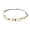 Beige, variant on Krdevn Bohemian Flower Headband with Five Fabric Flowers and Elastic Band for Festival and Beach Wear,One Size