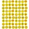 Emoji Eraser - 72 Piece Random Round Face Yellow, School Supply, Party Favor, Goody Bag Filler, Giveaway, For Boys And Girls Of All Age – By Kidsco