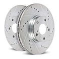 thumbnail image 1 of Par De Rotor Ranurado Perforado, 1 of 2