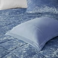 Intelligent Design King/Cal King Velvet Comforter Set with Decor Pillow