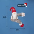 thumbnail image 3 of Cqxid Rideau à Moins de 10 $ Noël Rudolph Vieil Homme Boucle de Rideau Rideau Créatif Suspension de Porte, 3 of 3
