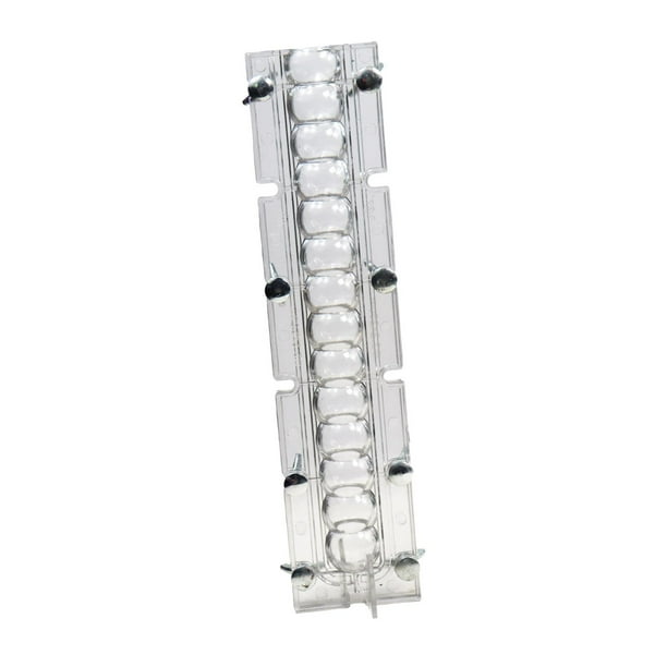 Troquel de vela 3D, herramientas de bricolaje, candelabro, troquel de acrílico con forma de burbuja, suministros de fabricación de jabón, manualidades Sunnimix Molde de vela