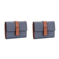 thumbnail image 3 of Sonducket Monedero de cuero para mujer, tríptico Rectangular, elegante tarjetero de Color sólido, compartimento para efectivo, carpeta de Type2 NO2, 3 of 6