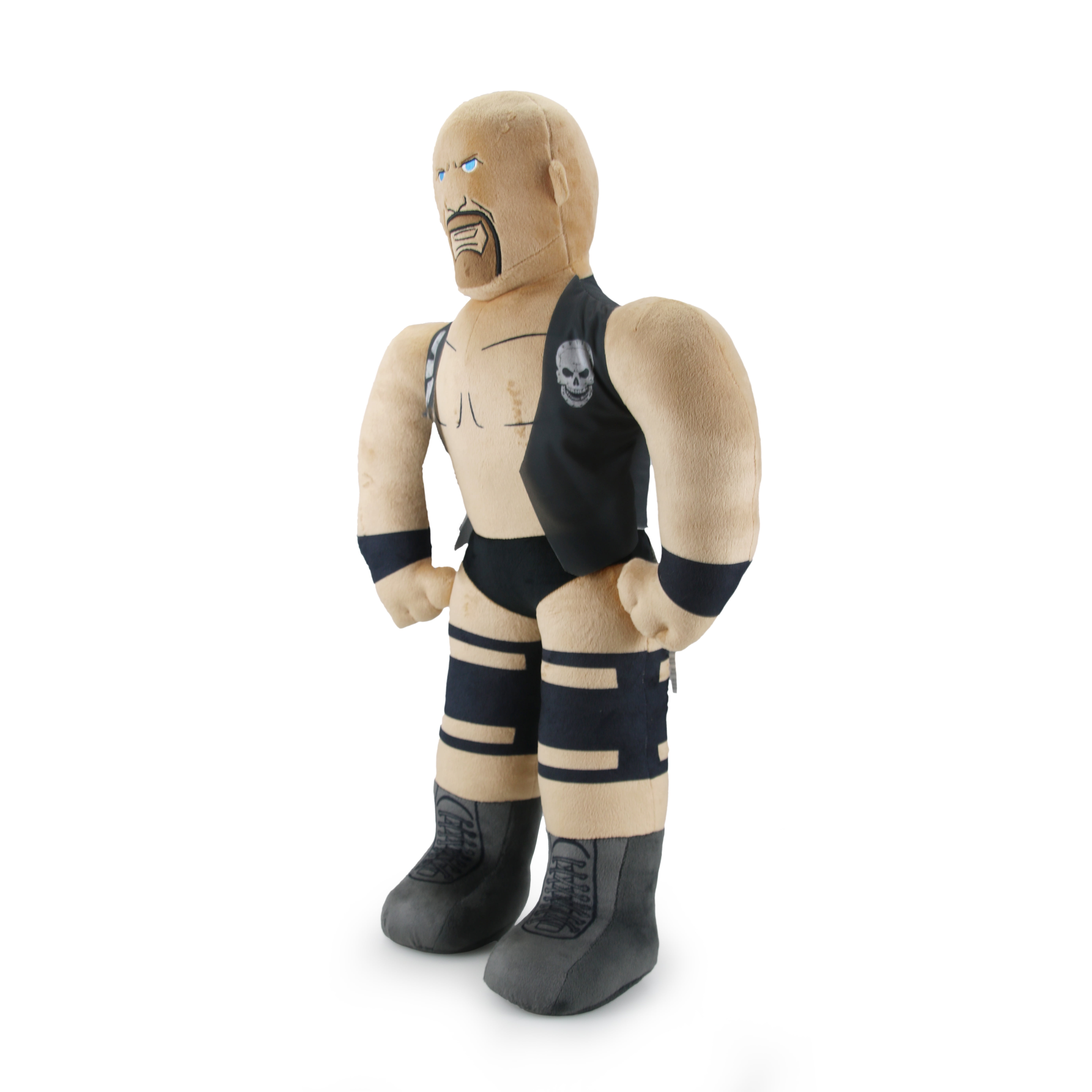WWE 23" Full Body Plush Stone Cold, Stuffed Action Figure, Children Ages 3+