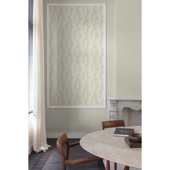 Moss Island Knitted Stripe Print Non Woven Non-Pasted Textured Wallpaper 57 Sq. Ft.