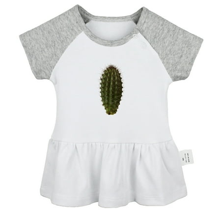 

Nature Cactus Pattern Dresses For Baby Newborn Babies Skirts Infant Princess Dress 0-24M Kids Graphic Clothes (Gray Raglan Dresses 6-12 Months)