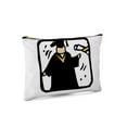 thumbnail image 6 of CafePress - Graduate Receiving Diploma Graduation - Large Zipper Toiletry Pouch, 12.5"x8.5", 6 of 9