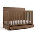 thumbnail image 3 of Graco Sasha 5-in-1 Convertible Baby Crib with Drawer, Hazelnut, 3 of 13