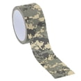 thumbnail image 1 of Cinta de camuflaje Uxcell 2" x 5.5 yardas, cinta de camuflaje protectora autoadhesiva, vendaje impermeable, digital, 1 of 5