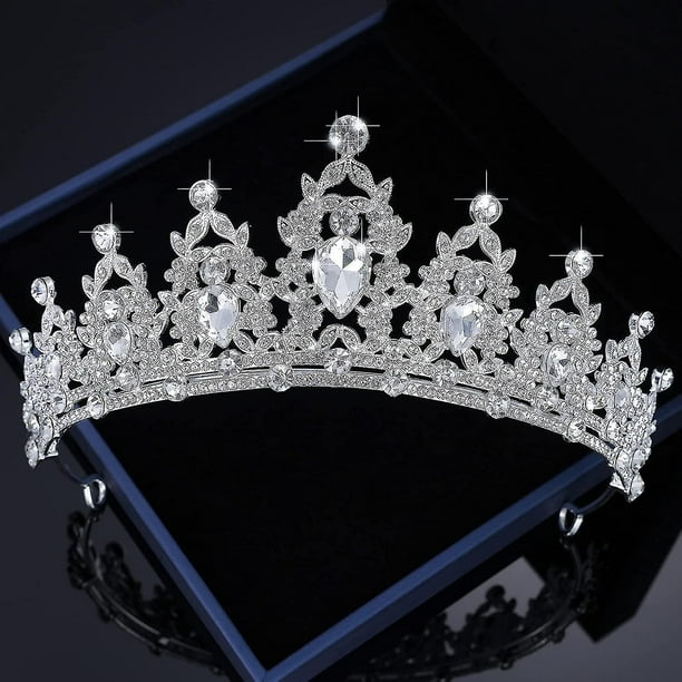 Corona De Boda ShuxiuWang Tiara De Princesa De Diamantes De Imitación 