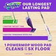 thumbnail image 5 of (2 pack) Swiffer Power Mop Wood Pad Refil, Unscented, 5 Count, 5 of 16