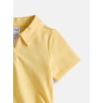 thumbnail image 2 of Athletic Works Girls Active Polo Pique Top, Sizes 4-18, 2 of 4
