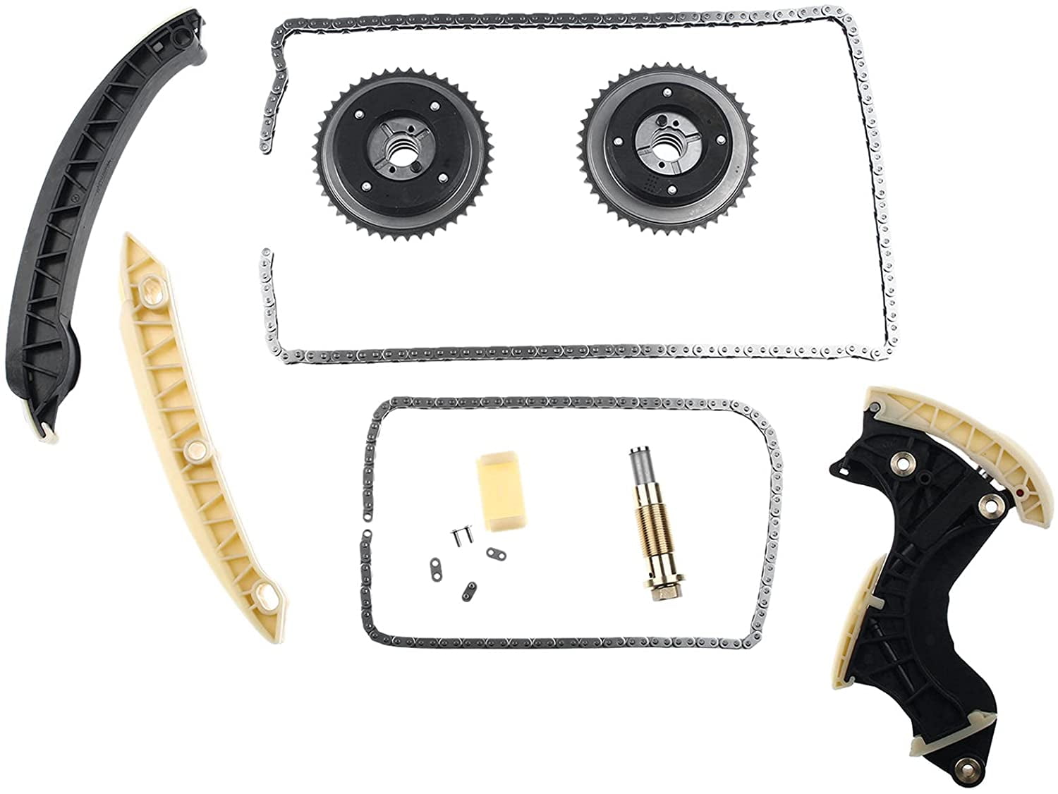APremium Timing Chain Kit Tensioner Compatible with MercedesBenz W203