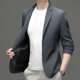 thumbnail image 4 of Traje de lujo de alta gama para hombre, chaqueta informal de negocios, primavera y otoño, corte entallado coreano fino, 4 of 5