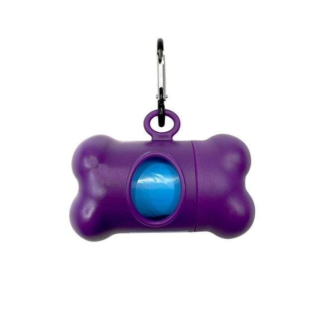 Porta Bolsas Para Mascotas Reynera Morado 8X4.5X3.8 Cm