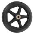 thumbnail image 1 of Nestingho Rubber Replacement Wheel for Wheelchair Front Small Wheel Easy to Replace, 1 of 8