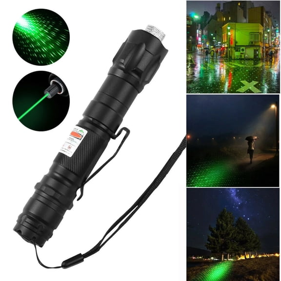 FFORCE 9900 miles Assassin Green Rechargeable Laser Green Laser Pointer Pen Astronomy Visible Beam Light Safety Certified for Educational and Hobby Use