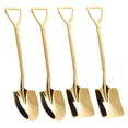 thumbnail image 1 of 4Pcs Stainless Steel Coffee Spoons and Dessert Spoon for Bistro Cocktail Tasting Appetizer and Mini Cake Silver, 1 of 5