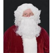 Halco - Majestic Santa Wig & Beard with Wired Mustache - One Size