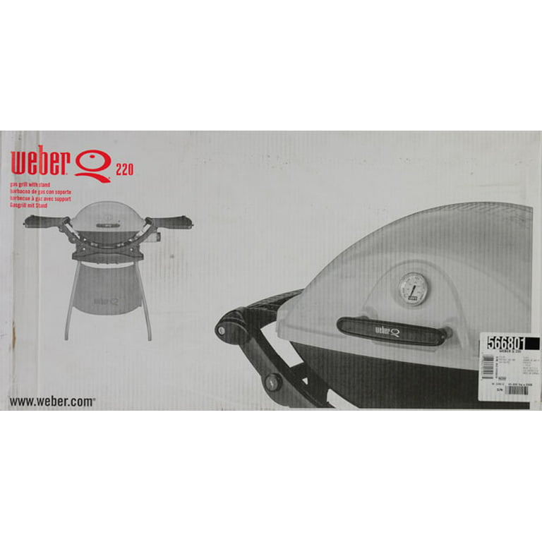 Q220 LP Gas Grill with Stand - Walmart.com