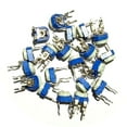 thumbnail image 3 of Surtido de resistencias verticales 100R 101K de resistencia variable de potenciómetro de 20 piezas para reemplazo directo de larga vida útil Cola Resistencia variable, 3 of 8