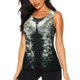 thumbnail image 1 of Fotbe Floral Angelic White Wings Blusas Sin Mangas para Mujer – Estilo Casual, Corte Suelto, Slim-Fit, Cuello Redondo Deportivo, Tops de Verano para Gimnasio y Yoga-Medium, 1 of 7
