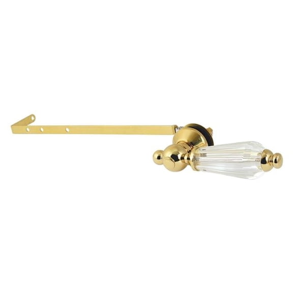 Willshire Universal Front or Side Mount Toilet Tank Lever, Polished Brass
