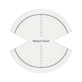 thumbnail image 1 of WREESH Cute Beetles Pouch Template DIY Handbag Making Template Ruler Sewing Ruler Clearance, 1 of 1