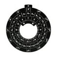 Guitar Music Disc of Fifths Metal Wheel Aluminum Alloy Melody Melody