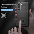 thumbnail image 5 of Durable Sturdy Phone Case for Samsung Galaxy S23, Heavy Duty Shockproof Slim Rubber Full Body Protection Shockproof Case Cover for Samsung Galaxy S23 HD Black, 5 of 8
