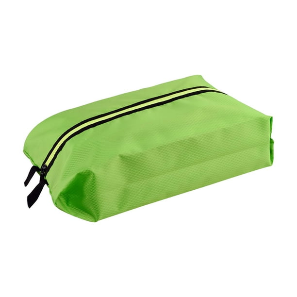Bolsa de almacenamiento de zapatos de viaje multifunción Ahorro de espacio Lavable con cremallera Bolsa de zapatos transpirable ligera Bolsa de , VERDE Baoblaze Almacenamiento de zapatos