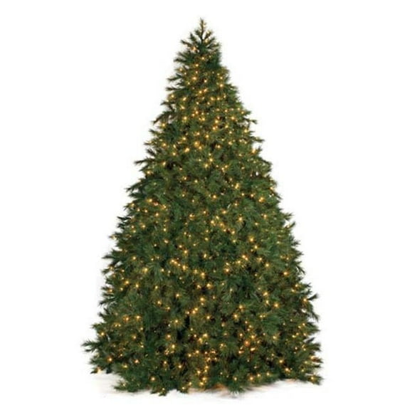 Surprise Prelit Commercial Christmas Tree 20 ft. Green, 15,748 Tips, 8,450 LED Lights