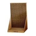 thumbnail image 4 of Rascador Vertical para gatos, rascador de cartón para gatos, salón para gatos, rascador para gatos en forma de L de 20 pulgadas, relajante marrón, 4 of 8