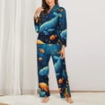 thumbnail image 2 of Sikiie Whimsical Underwater Fantasy Pajamas for Women Set, Womens Pajama Sets, Lounge Sets for Women, 2pjs for Women-Small, 2 of 7