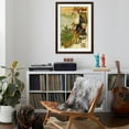 thumbnail image 4 of Art.com Father Christmas, Beatrice Litzinger Collection Art Print, Brown Frame Wall Art, 32" x 44", 4 of 5